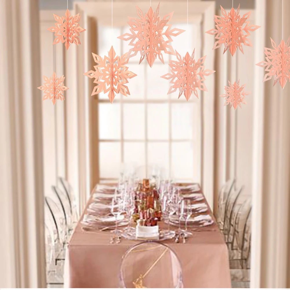 6 шт. DIY подвесное украшение романтическое ремесло Рождество легко установить