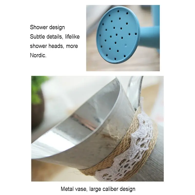 Ваза из кованого железа винтажный Сельский стиль домашний декор контейнер для