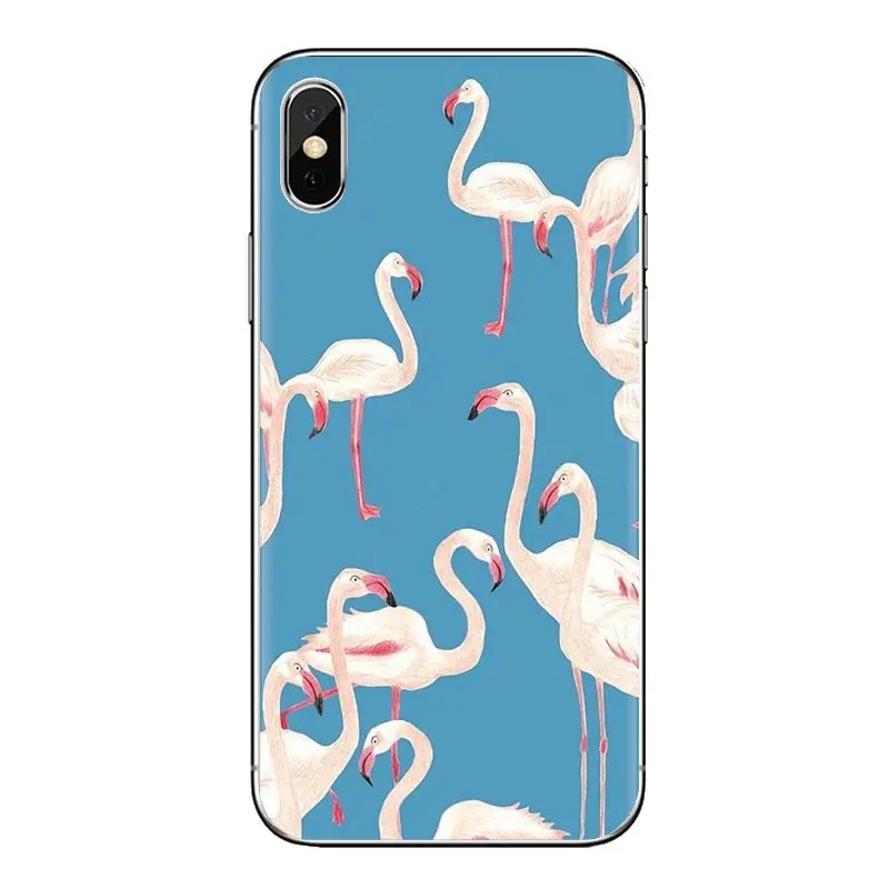 For Sony Xperia Z Z1 Z2 Z3 Z5 compact M2 M4 M5 E3 T3 XA Aqua LG G4 G5 G3 G2 Mini Lips Flamingo Transparent Soft Cases Covers |
