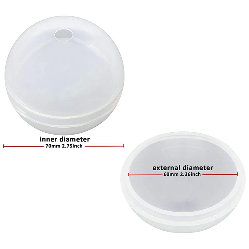 

2 Pcs DIY Paperweight Silicone Mold & 6 Pcs Large Resin Molds Silicone Pyramid Molds CNIM Hot