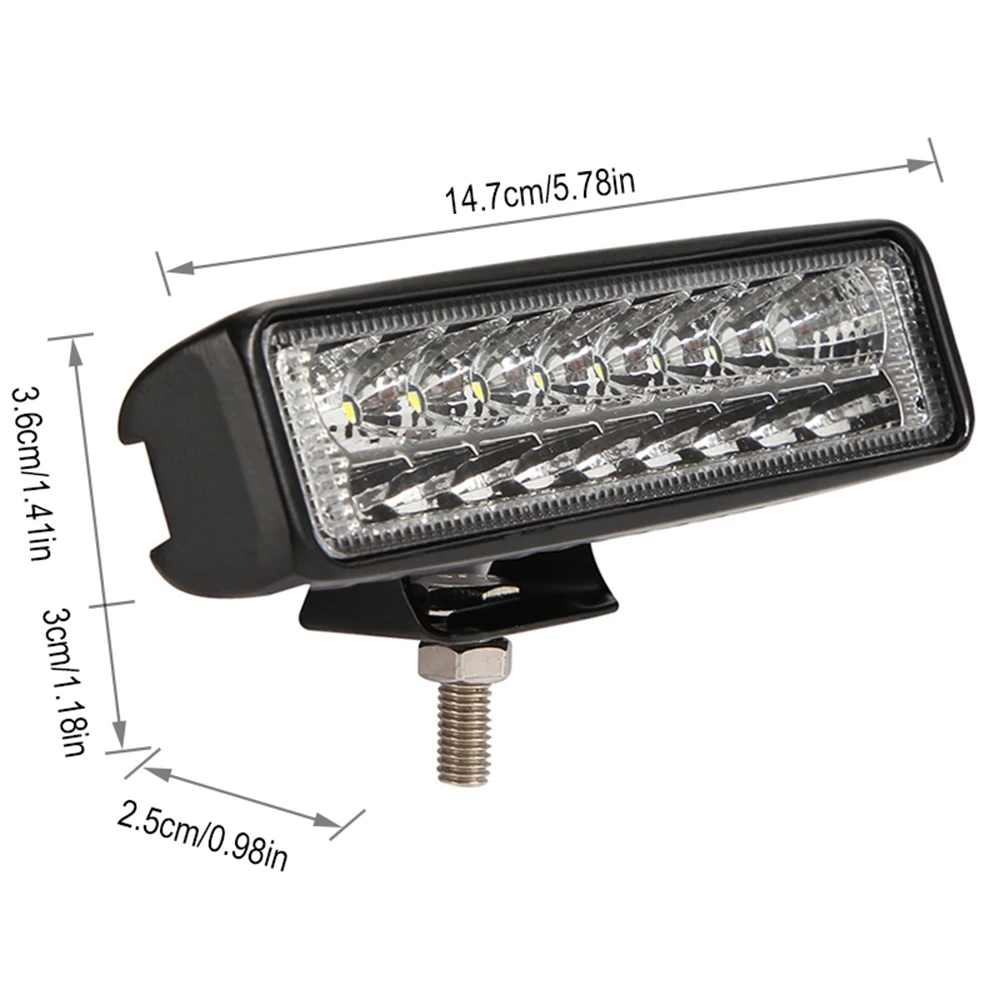 

Car LED Work Light Bar 6 Inch 60W LED Double Row Driving Lamp Offroad LED Light Bar for Truck Offroad 4X4 4WD Car SUV ATV