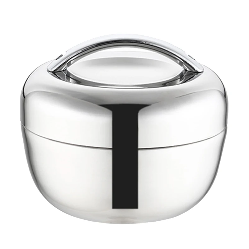 

1300Ml Stainless Steel Lunch Box, Food Container, Handle, Heat Preservation Bowl, Portable Picnic Lunch Box