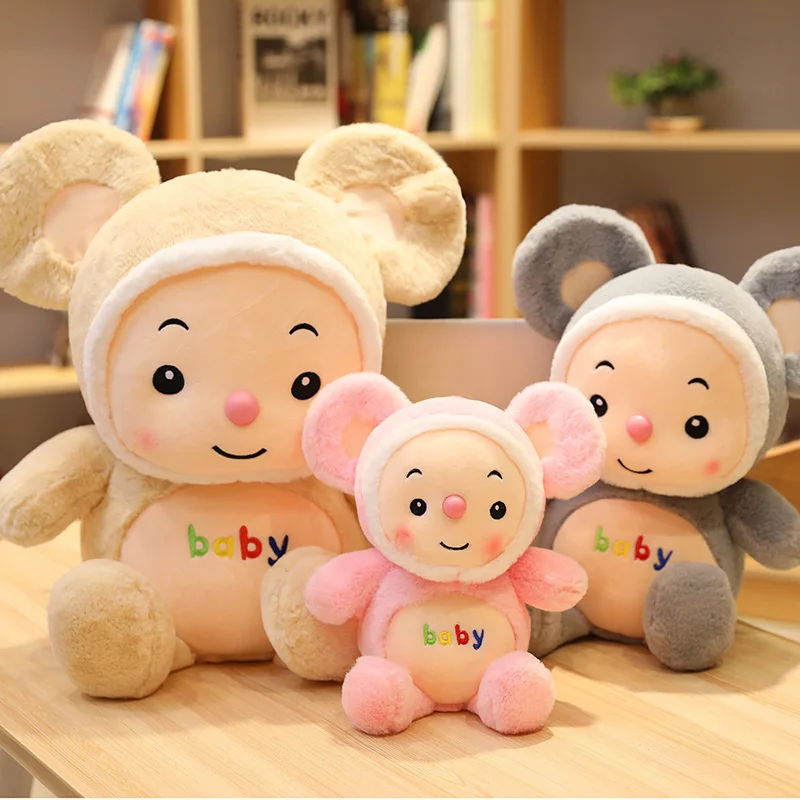 Симпатичная мягкая детская мышь плюшевая игрушка | Игрушки и хобби