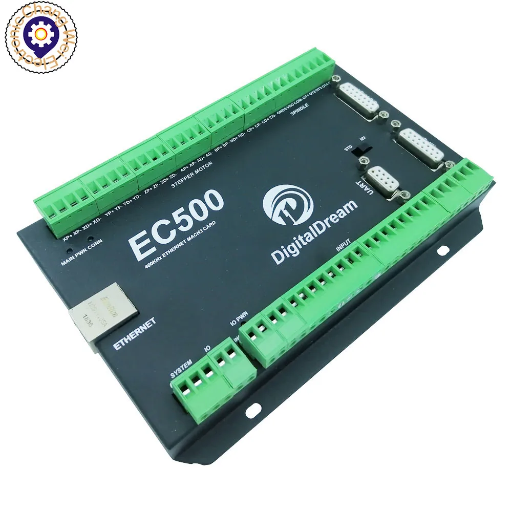 ЧПУ Ethernet EC500 3/4/5/6 обновленная ось Mach3 USB управление движением ler контрольная карта