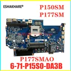 Материнская плата для ноутбука CLEVO P177SM P150SM P177SMAO0, бесплатная доставка