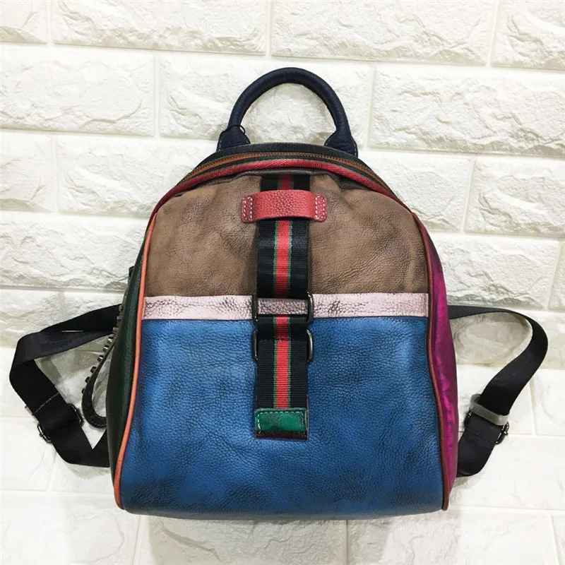 Сумка на плечо Nesitu из натуральной кожи цвета выбор|Женские рюкзаки| |