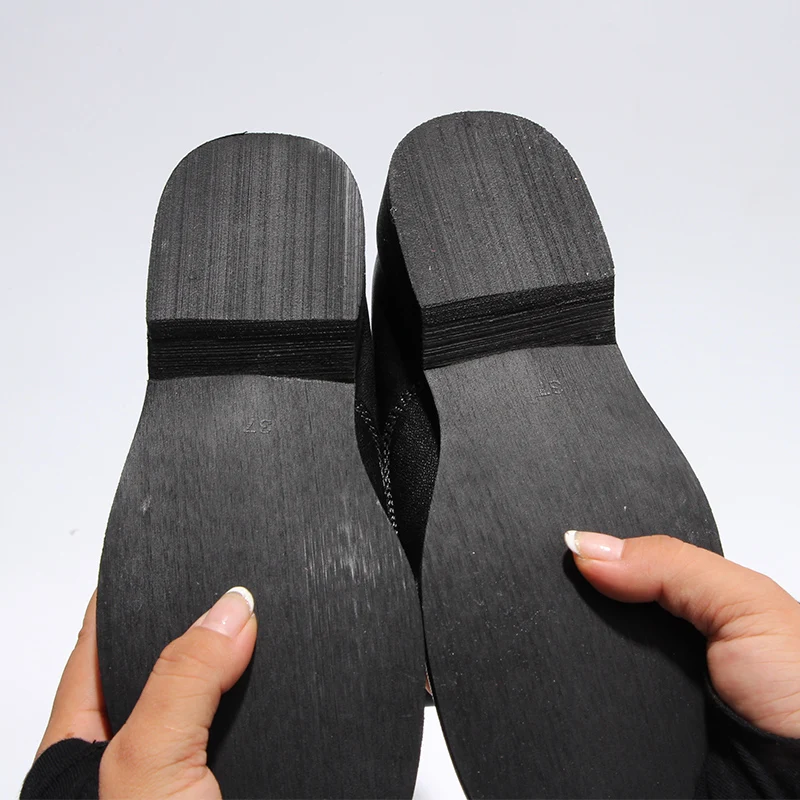 Сапоги Vangull женские из натуральной овечьей кожи до середины икры модная