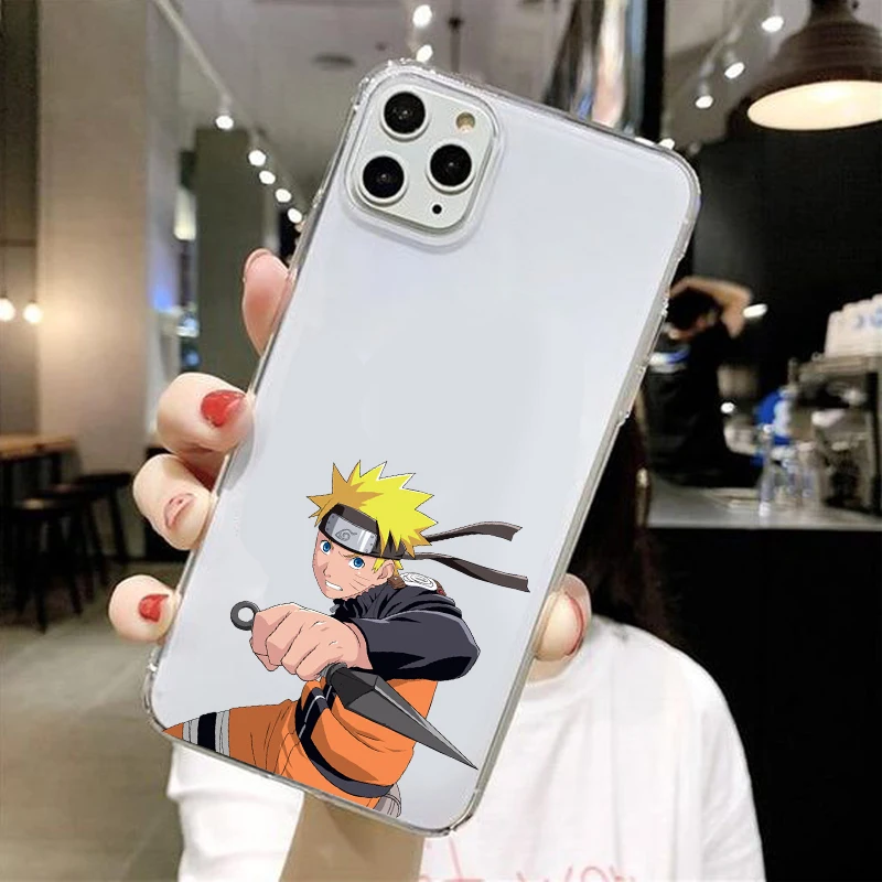 

Relief Anime Naruto Case For iPhone12Pro 11 Pro XS Max X XR Cover Soft TPU Cartoon Phone Case For iPhone6 6s 7 8 Plus 5S Coque