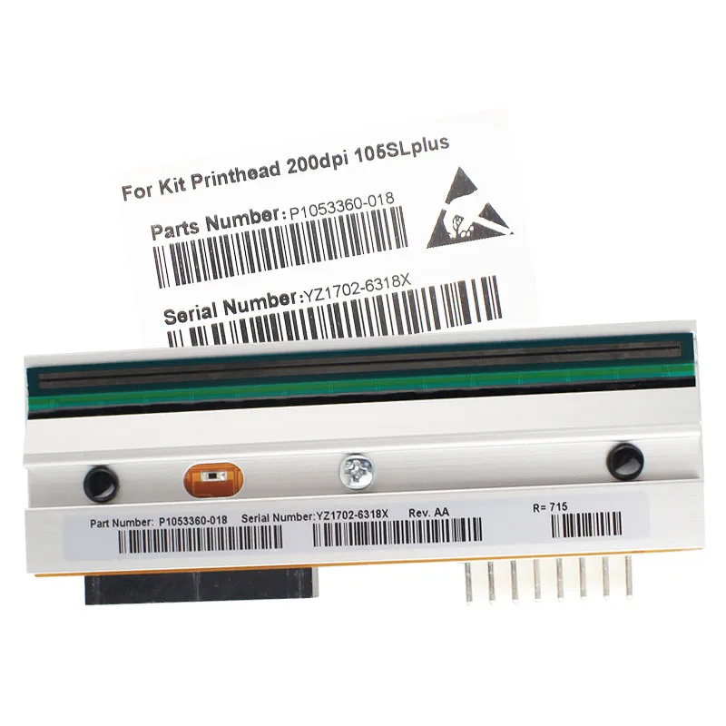 P1053360 018 печатающая головка для принтера 105SL Plus Zebra 105SLPlus 203 точек/дюйм|Детали