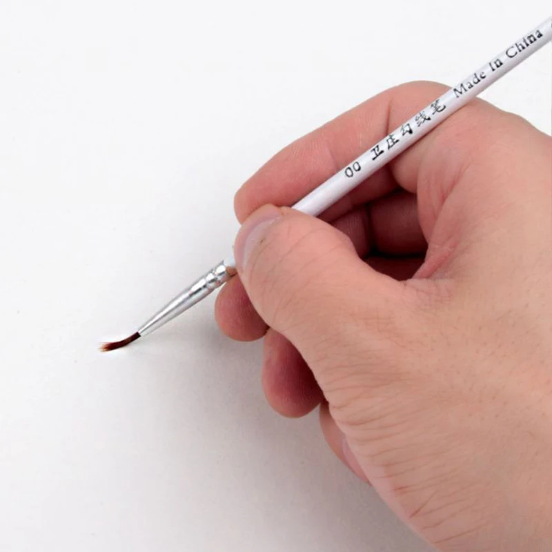 6 шт./компл. 3 цвета тонкая ручная Краски ed ручка нейлон рисунок художественная