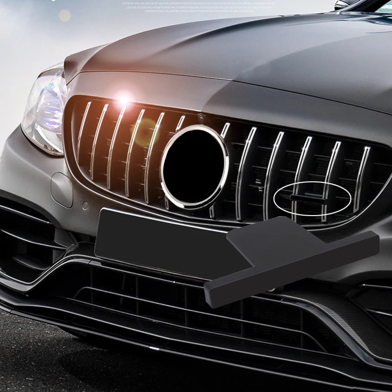 Chorme авто тюнинг наклейки на решетку для AMG Mercedes W212 W204 W211 W210 W205 W202 CLA CLS GLA GLE GT AMG автомобиля Передние грили стикер