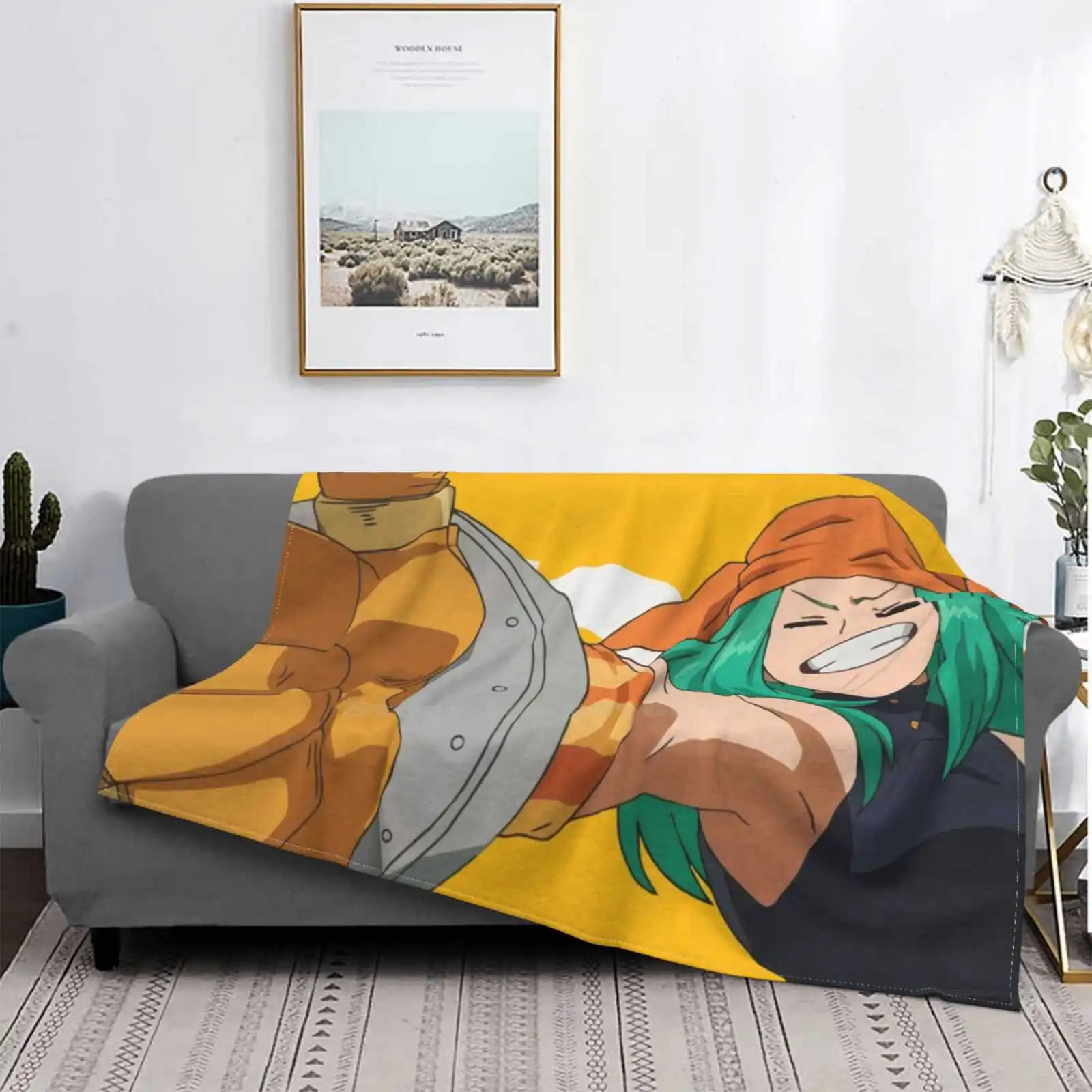 

Ла СРА. Шутка-это дизайн, креативная Манта franela suave y fina ligera Emi Fukukado Emi Joker Toshinori Yagi All Might