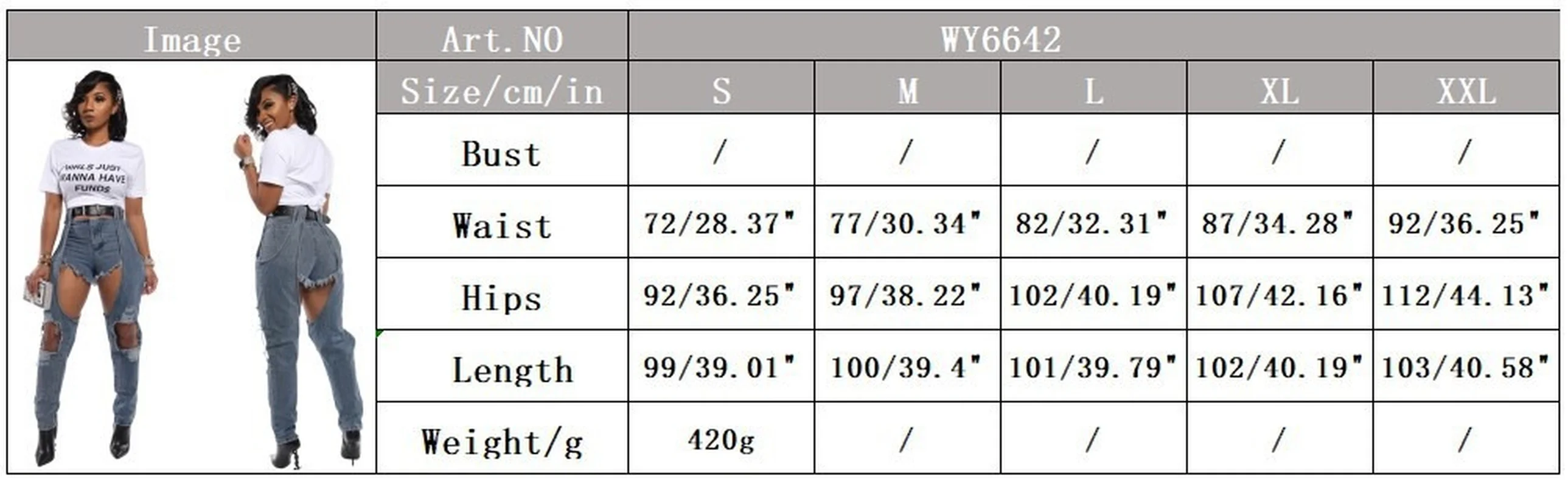 

Donsignet Woman Jeans New Fashion Hole Stitched Jeans Spring/Autumn Sxey High Waisted Jeans Light Blue Casual Pencil Pants Woman