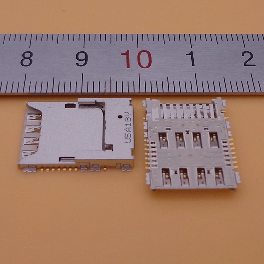 20 шт. для SAMSUNG Galaxy S5 G900 G900A G900F G900H G900X I9600 слот SIM-карты держатель лоток Разъем гнездо