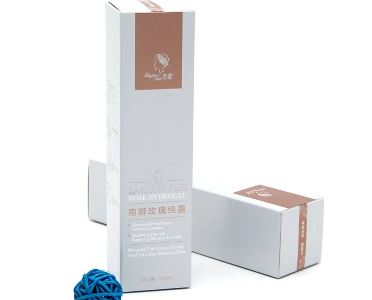 Упаковочная коробка для духов из розовой бумаги роскошная упаковочная ручной