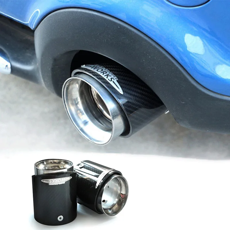 Автомобильные выхлопные трубы из углеродного волокна нержавеющая сталь