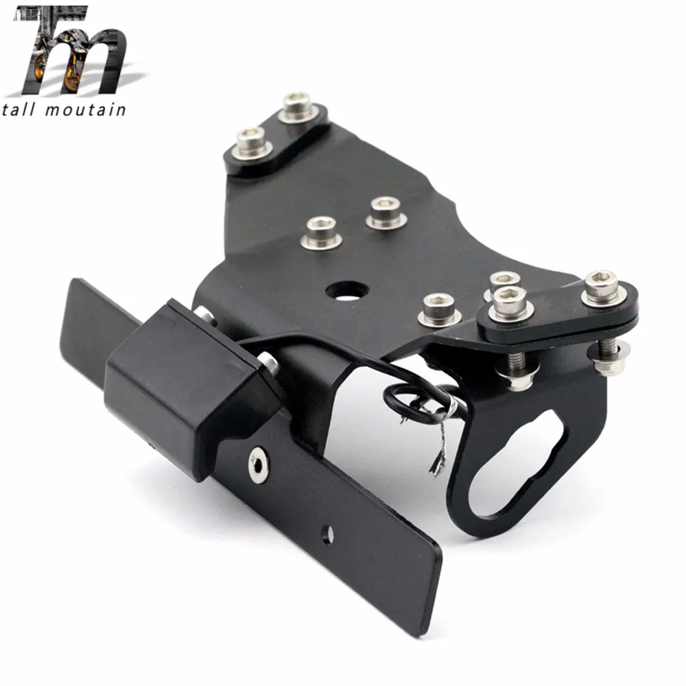 Держатель номерного знака Светодиодная лампа для KAWASAKI ER6N ER6F 2009-2011 NINJA 400 2010-2012