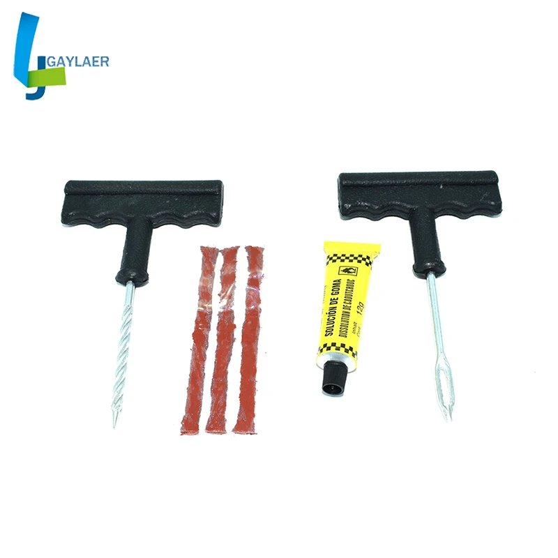 

Motorcycle repair tool Car Tire Repair Kit 4-Piece Repair Tool Set Car Motorcycle Battery Car Tire Repair Tool Puncture Plug