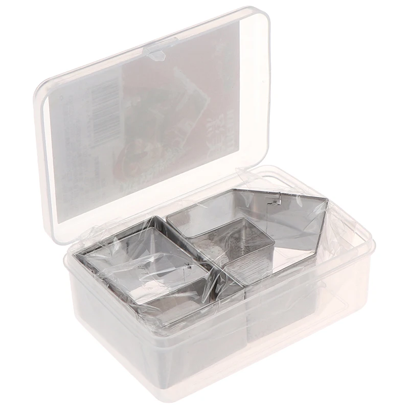 3 шт./компл. Рождественский домик для имбиря резак печенья из нержавеющей стали