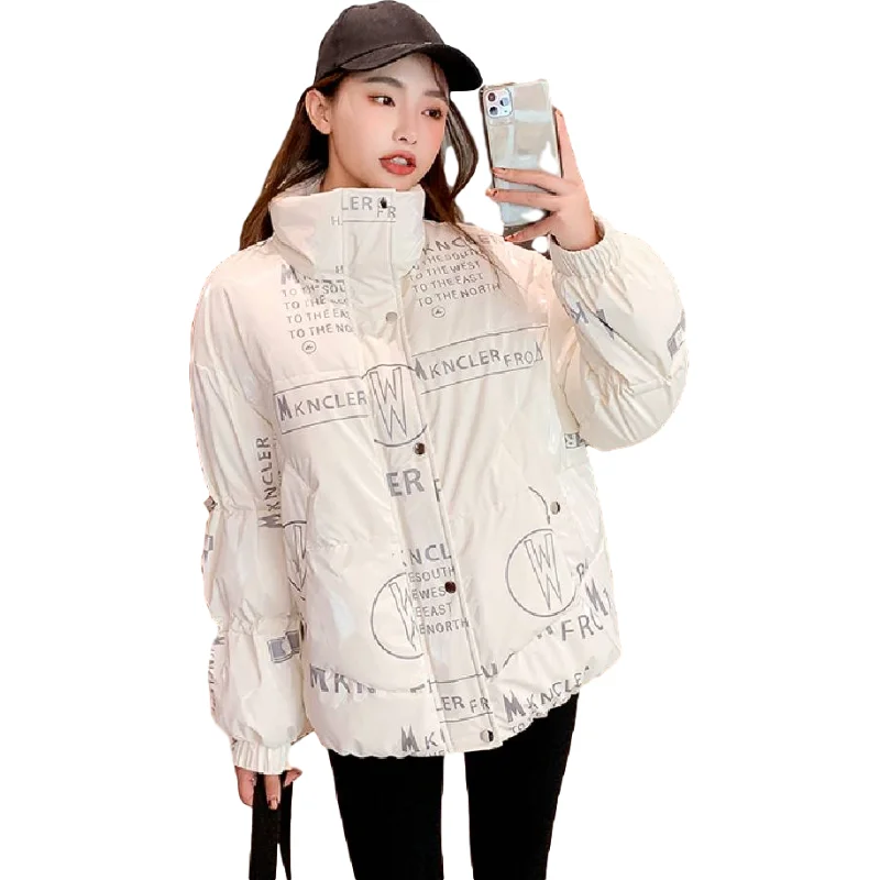 

2021 New Womens Parkas Winter Jacket Women Plus Size Outwear Long Parka Mujer Cotton Padded Overcoat Casual Oversize Coat Female