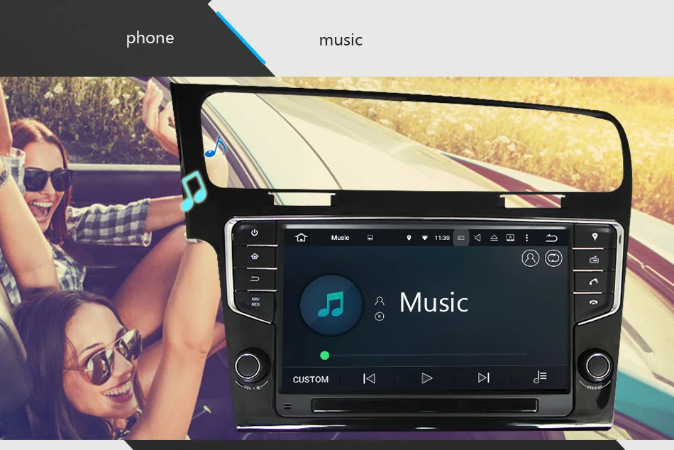 Eunavi четырехъядерный 9 ''1 din Android 9,0 автомобильный Радио плеер gps навигация для VW golf 7 golf 7 2013- головное устройство стерео аудио