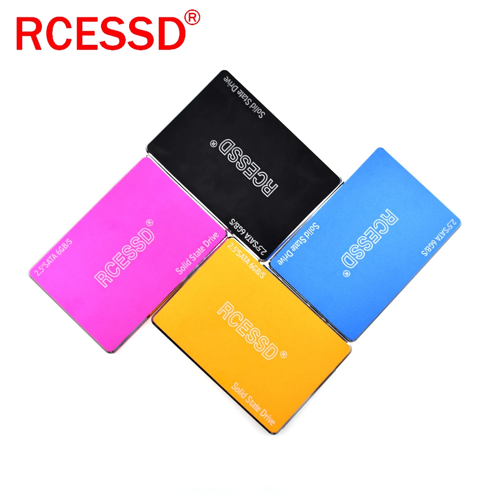 RCESSD металлический SSD 2 5 SATA III 120 ГБ 240 твердотельный накопитель для ноутбука