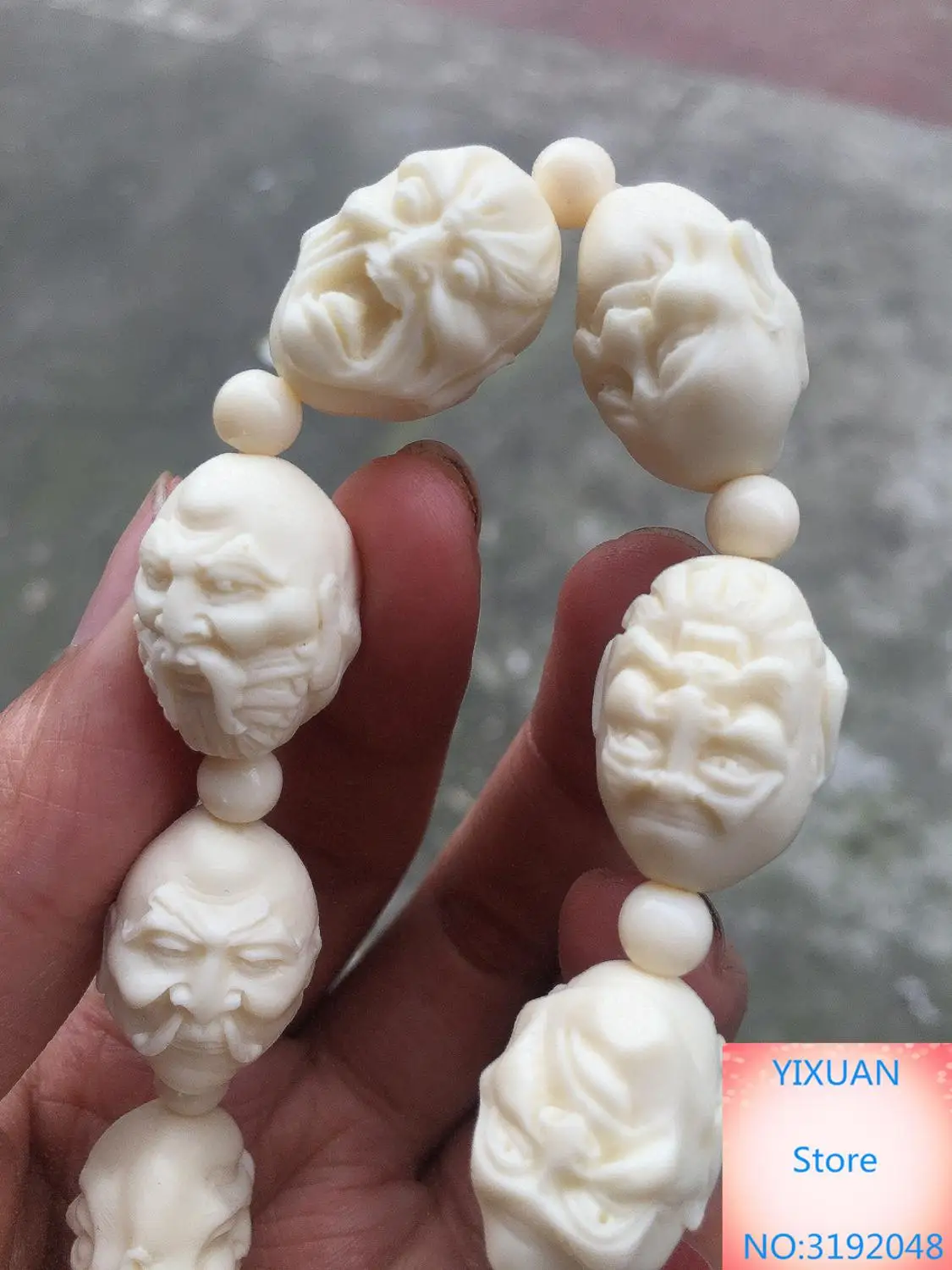 Двухсторонний браслет с изображением фруктов слоновой кости | Дом и сад