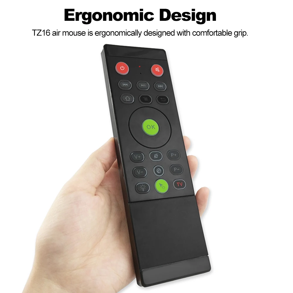 Беспроводная клавиатура 2 4 GHz Air Mouse с сенсорной панелью и ИК пультом