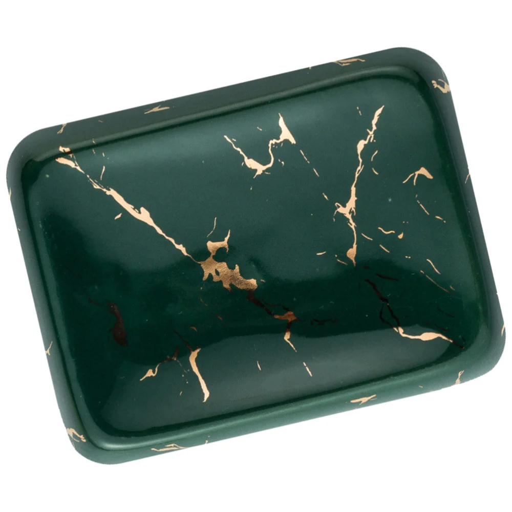 

1pc Delicate Soap Dish Practical Ceramic Soap Tray Soap Holding Tray Soap Dish