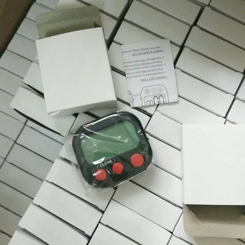 Новый супер ЖК цифровой экран кухонный таймер 1 шт. 7 видов цветов Магнитные часы