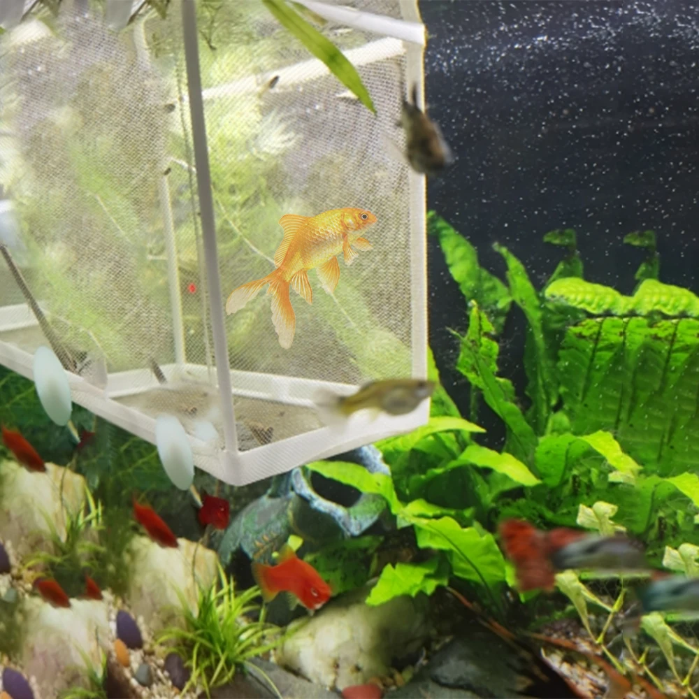 Guppy размножитель сетка для размножения маленькая коробка фри S/L аквариум
