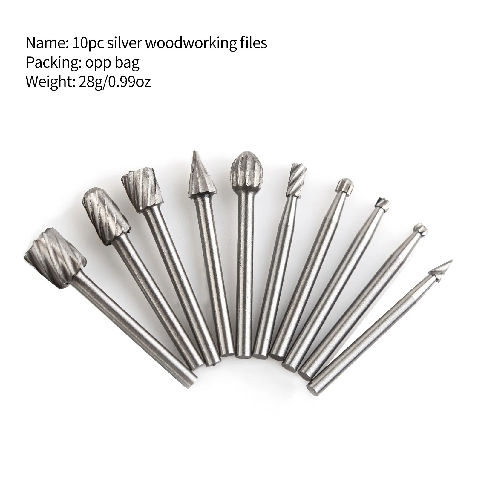 

10 шт., набор фрез из твердосплавной стали