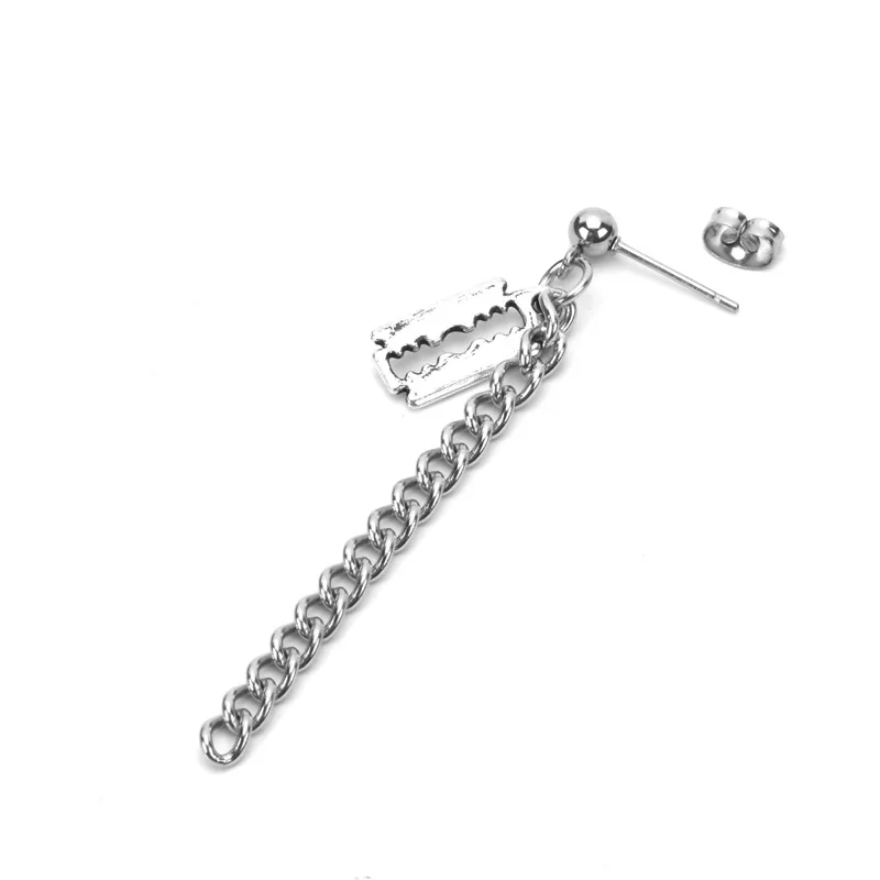 Корейские популярные ювелирные изделия для мальчиков бритвенные лезвия из