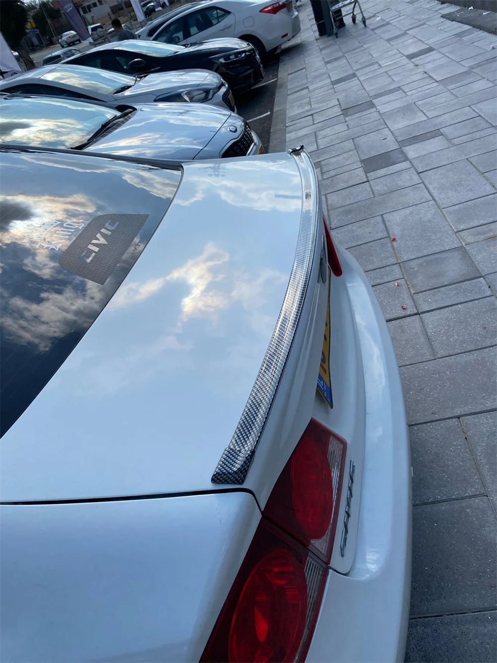 Универсальные Спойлеры из углеродного волокна для стайлинга автомобиля 1 5 м