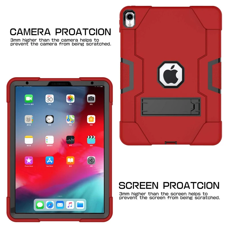 Чехол TIPTOP для iPad mini 4/5 защита детей ударопрочный резиновый чехол с твердым