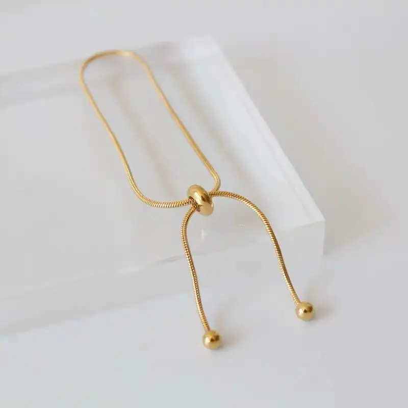 Простой Тонкий браслет для женщин и мужчин элегантный индивидуальный