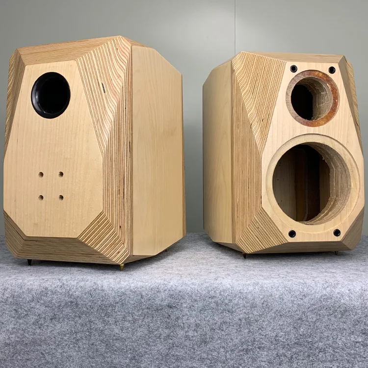 L-194 Hi-Fi пустой Динамик s Шкаф 6 5/8 дюймов пустые шкаф с подкладкой реальные пород