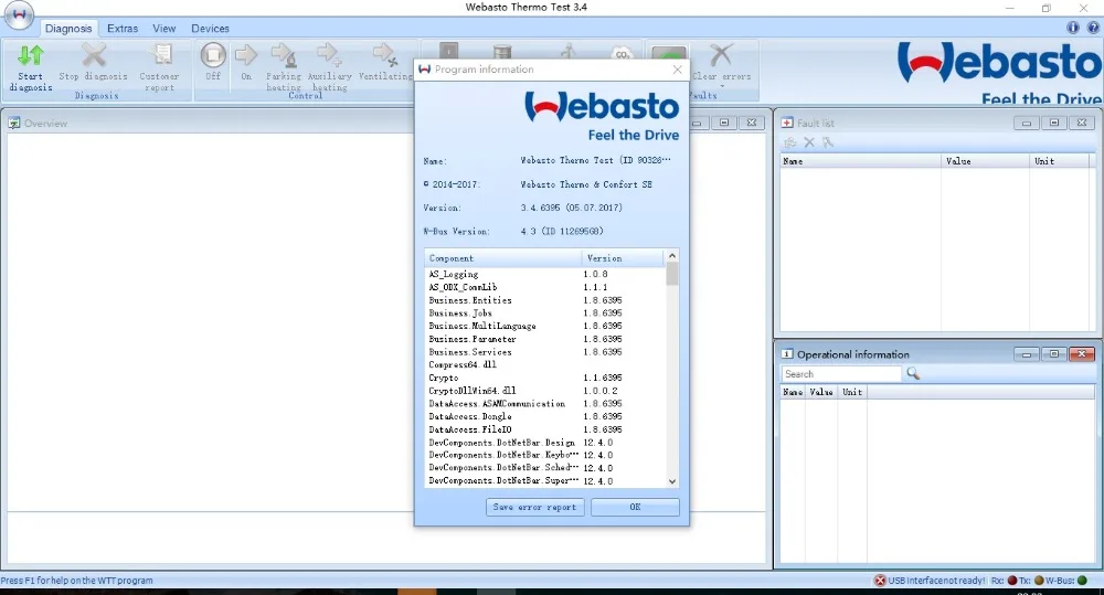 Термотест Webasto V3.5 [2018]|ПО| |