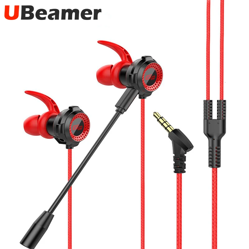 UBeamer G11 наушники вкладыши проводные шумоподавление гарнитура с микрофоном