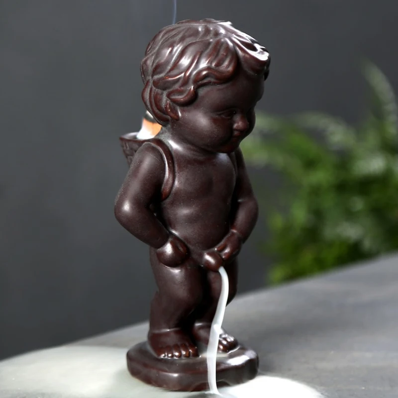 Курильница для благовоний горелки Декор дома керамическая милые детские дыма