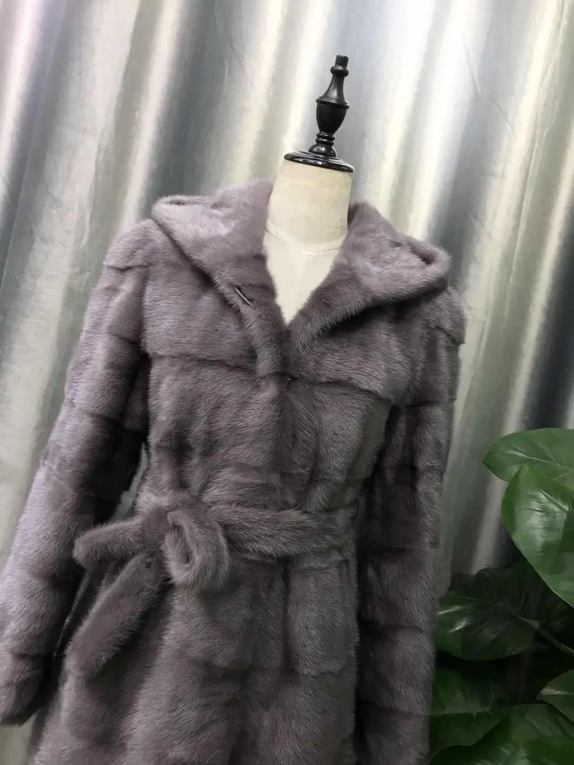 Tatyana furclub шуба Роскошная настоящая норковая шуба женская Толстая теплая куртка с большим меховым капюшоном женская зимняя норковая шуба