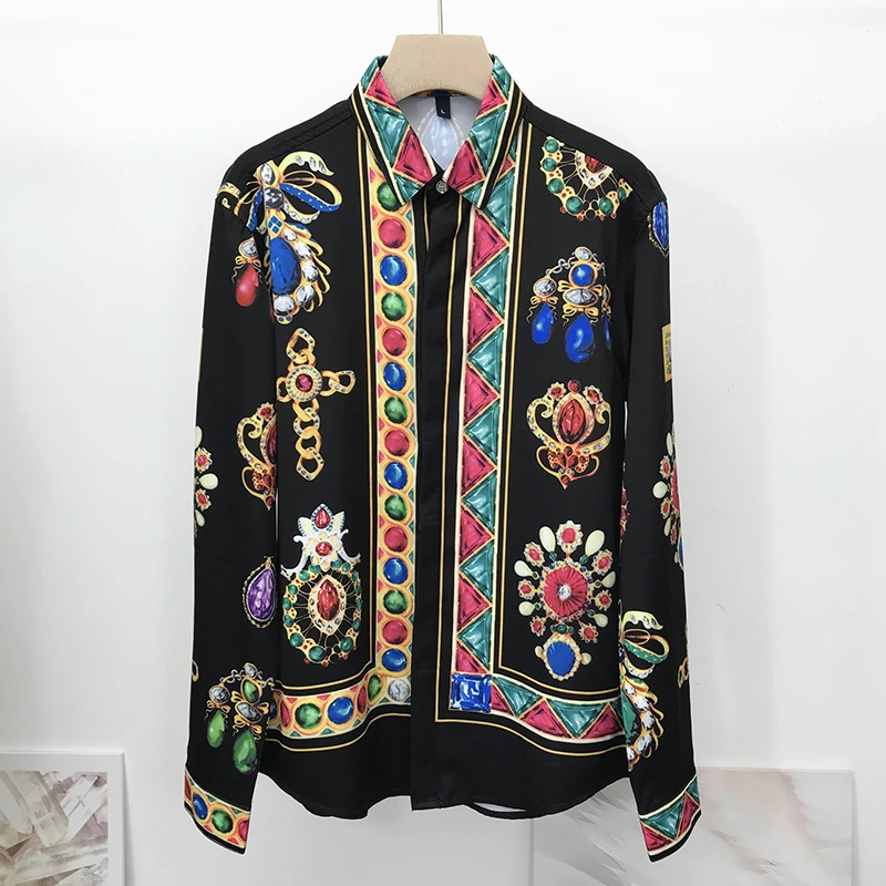 Благородная Корона свадебное платье рубашки королевские с бриллиантами мужская