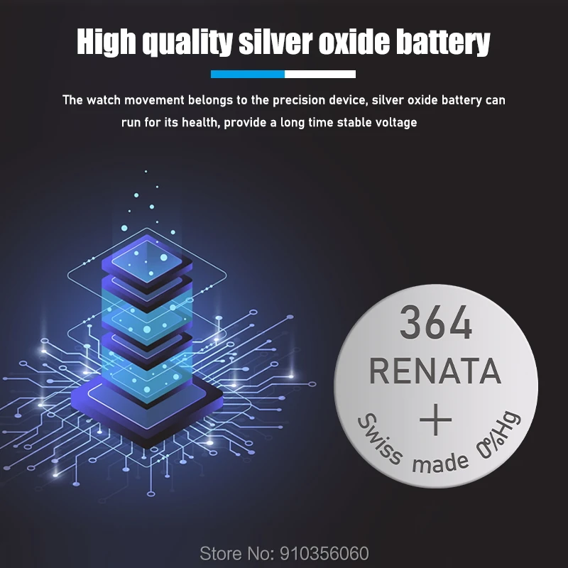 10 шт. Новинка розничная продажа 100% оригинальный 1 55 V 364 SR621SW V364 SR60 SR621 AG1 батарейки