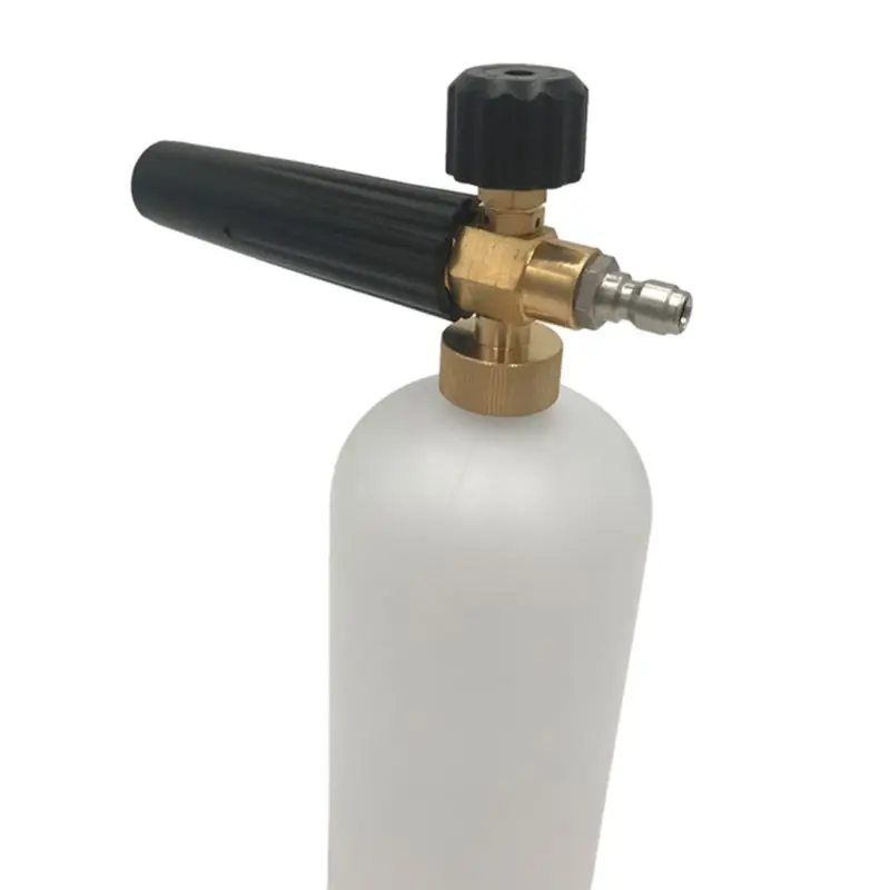 1/4\" High Pressure Snow Foam Lance Jet Car Washer Adjustable Nozzle Sprayer Tool