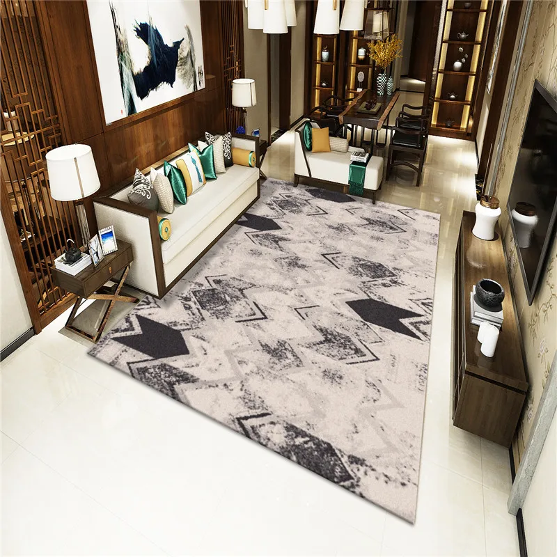 

New Living Room Bedroom Carpet Crawling Mat Fashion Modern Minimalist Coffee Table Mat Safety Non-slip Home Decoration Products