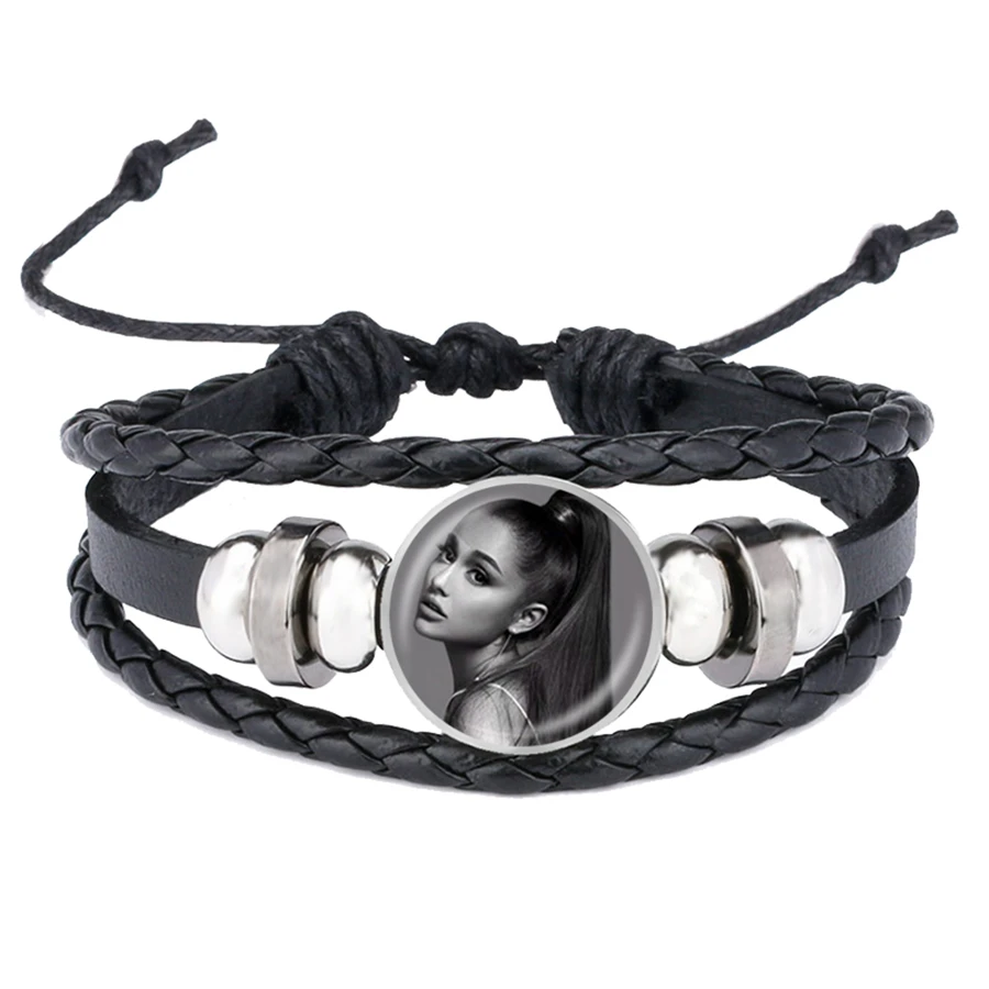 Браслеты Ариана Гранде 7 колец музыкальные сувениры для поклонников суперзвезд