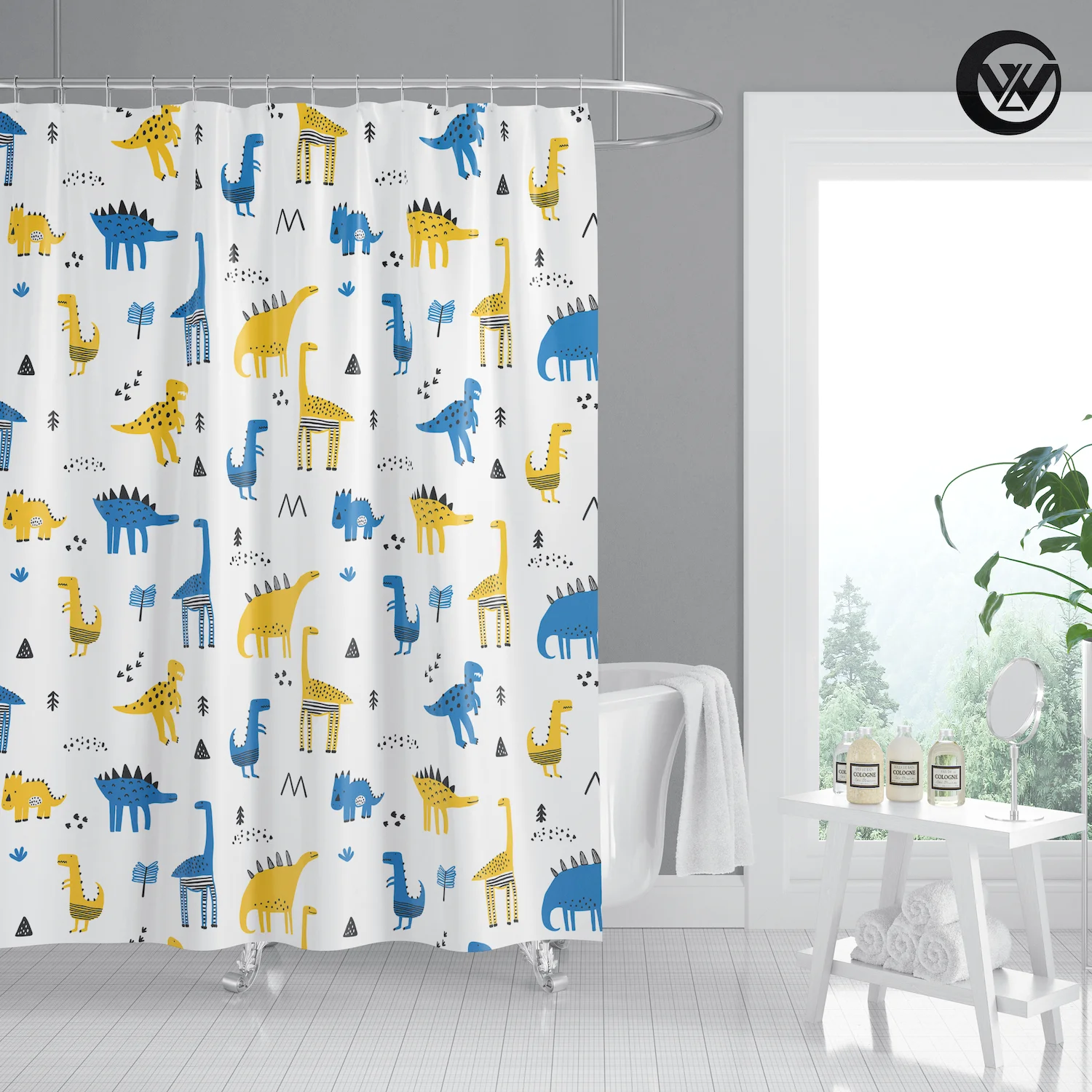 

Настраиваемая Прямая поставка, занавеска для душа, милая детская занавеска для душа, аксессуары для семейной ванны, украшение для ванной ко...