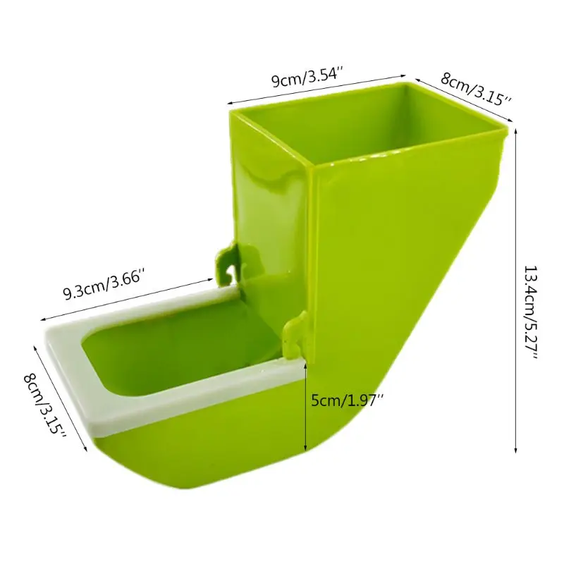 

Bird Feeder Automatic Parrot Feeder Cage Accessories Pigeon Seed Food Container