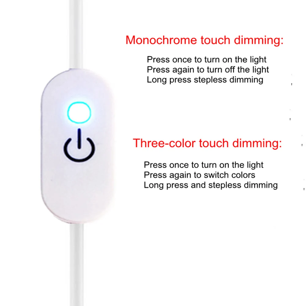 

LED Table Lamp EU\US/AU Plug Desk Lamp Adjustment Reading Lamp for Bedroom Spiral Study Lamp Plug and Play Night Light Dropship