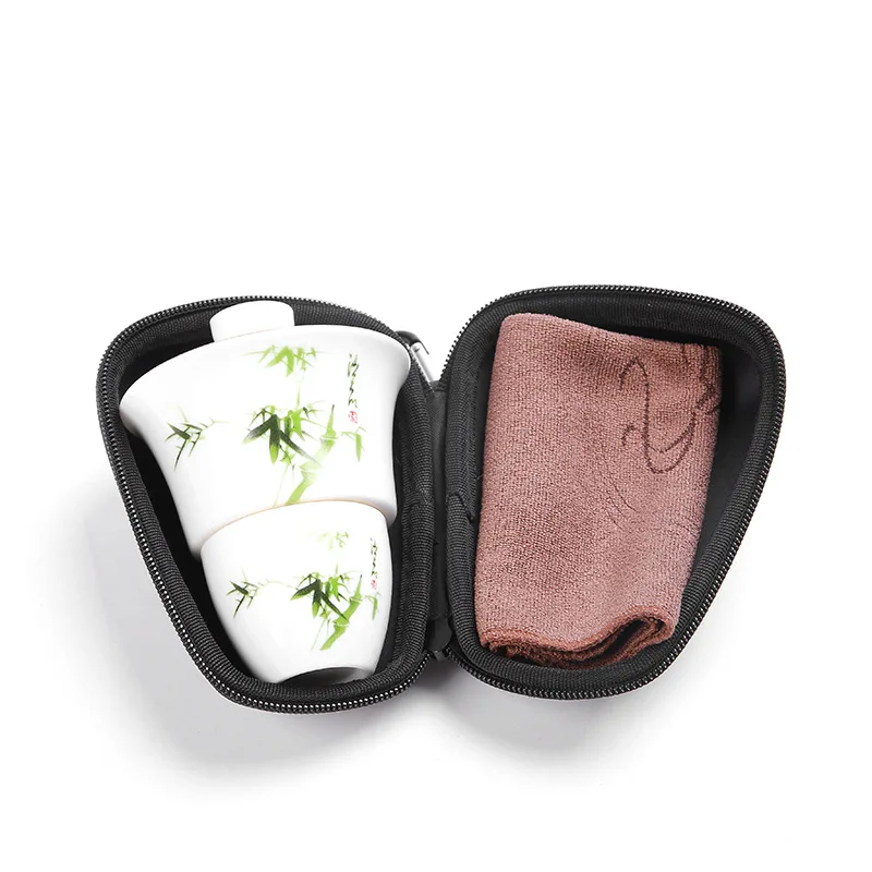 Дорожная сумка китайский телефон чайник чашки яркая кружка чайные наборы белая